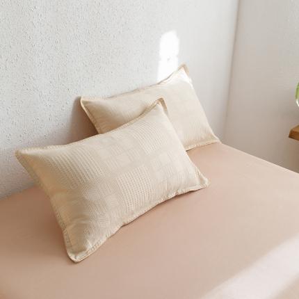 91家纺网 家纺一手货源 找家纺 （总）沐棉家居 2023新款全棉华夫格单品枕套