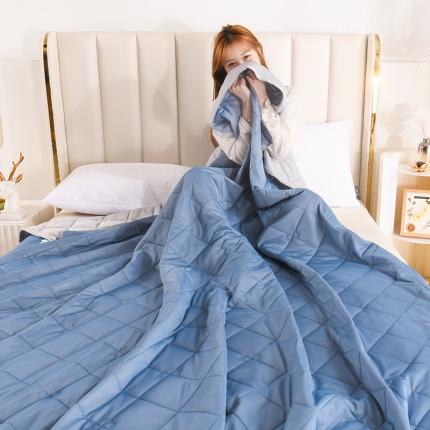 91家纺网 家纺一手货源 找家纺 （总）德比尔斯 2026款艾草冰泉凉感丝夏被夏凉被空调被直播爆款