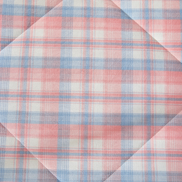 91家纺网 家纺一手货源 找家纺 恋人优选 2023新款A类全棉色织水洗棉夏被 星空桔