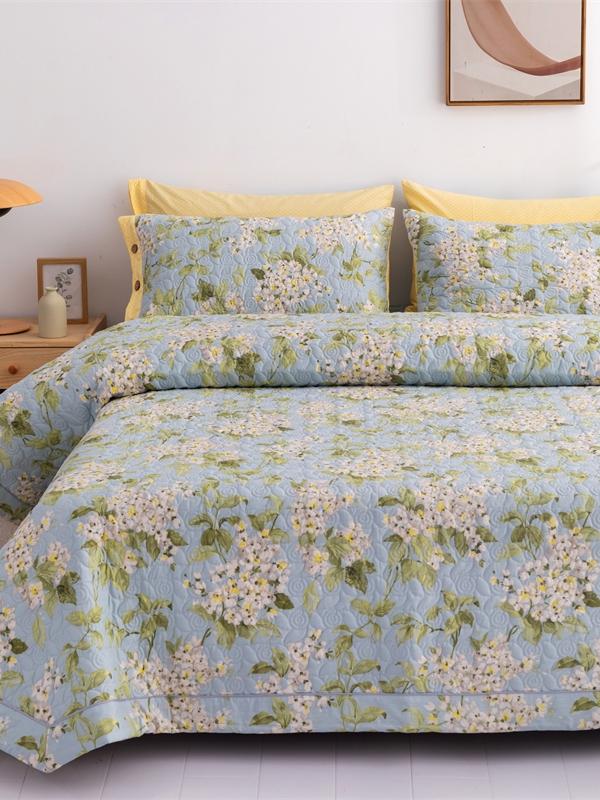 91家纺网 家纺一手货源 找家纺 （总）优乐家纺  2023新款全棉印花绗绣系列2 单床盖