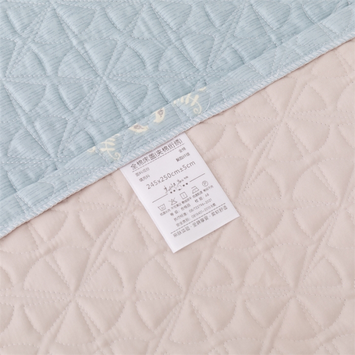 91家纺网 家纺一手货源 找家纺 优乐家纺  2023新款全棉印花绗绣系列2 爱西西里