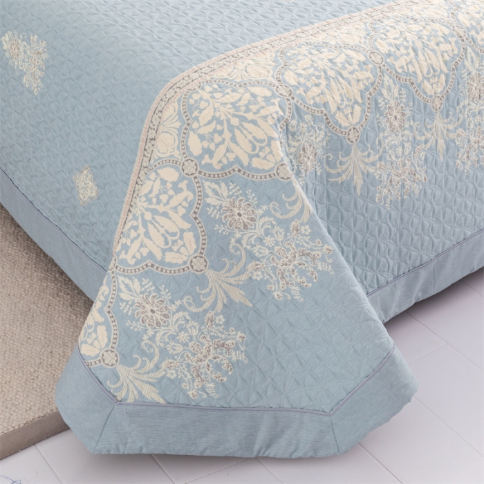 91家纺网 家纺一手货源 找家纺 优乐家纺  2023新款全棉印花绗绣系列2 爱西西里