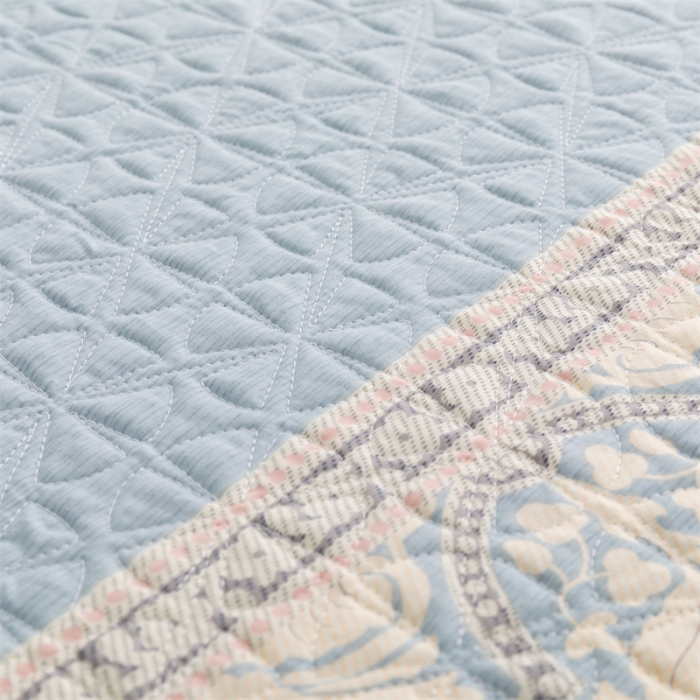 91家纺网 家纺一手货源 找家纺 优乐家纺  2023新款全棉印花绗绣系列2 爱西西里