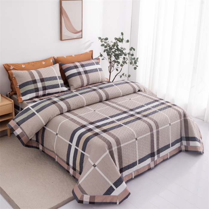 91家纺网 家纺一手货源 找家纺 优乐家纺  2023新款全棉印花绗绣系列2 伯爵