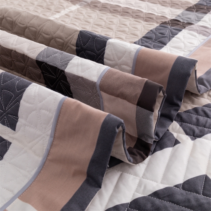 91家纺网 家纺一手货源 找家纺 优乐家纺  2023新款全棉印花绗绣系列2 伯爵