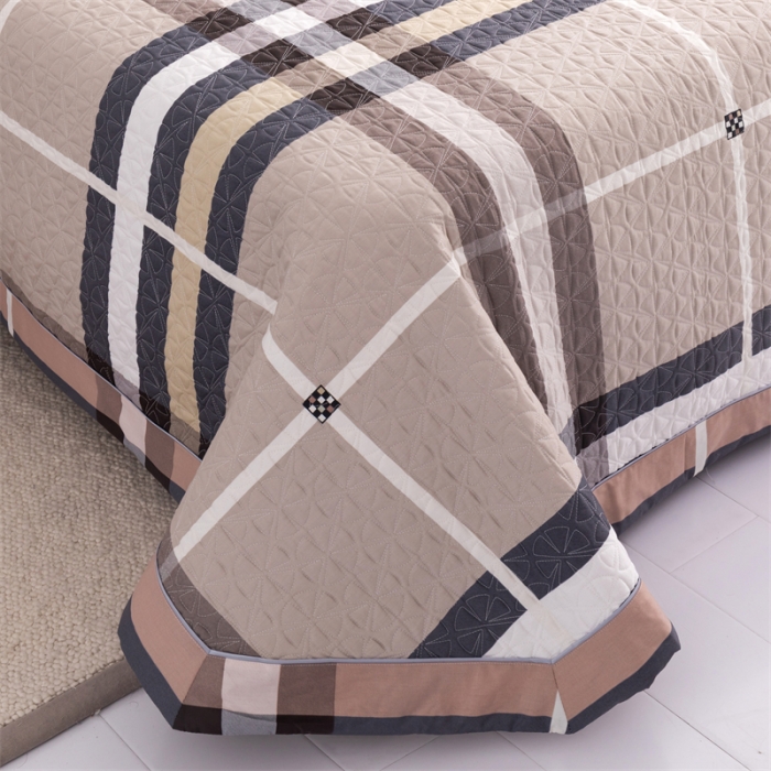 91家纺网 家纺一手货源 找家纺 优乐家纺  2023新款全棉印花绗绣系列2 伯爵