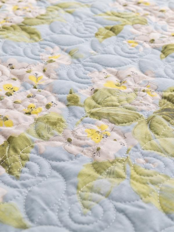 91家纺网 家纺一手货源 找家纺 优乐家纺  2023新款全棉印花绗绣系列2 蜀绣