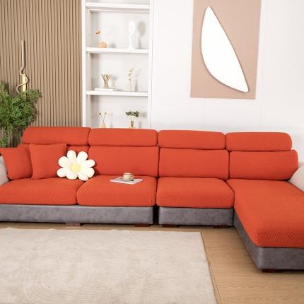 91家纺网 家纺一手货源 找家纺 （总）2026新款弦思沙发笠 中国红