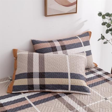 91家纺网 家纺一手货源 找家纺 优乐家纺 2023新款全棉印花绗绣系列2 单枕套 伯爵