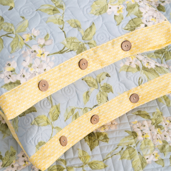 91家纺网 家纺一手货源 找家纺 优乐家纺 2023新款全棉印花绗绣系列2 单枕套 蜀绣