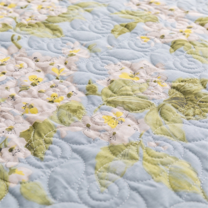 91家纺网 家纺一手货源 找家纺 优乐家纺 2023新款全棉印花绗绣2 四件套 蜀绣