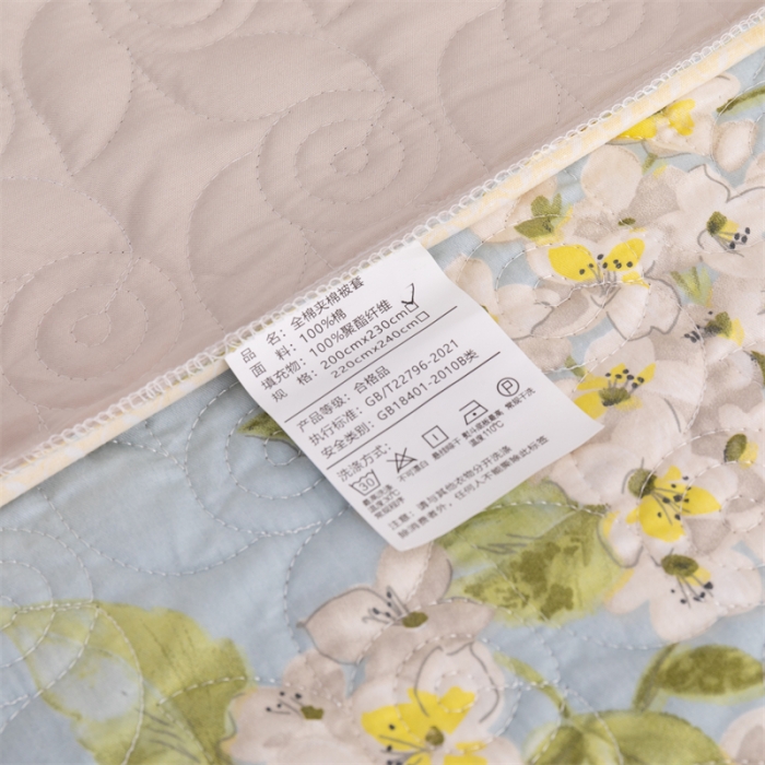 91家纺网 家纺一手货源 找家纺 优乐家纺 2023新款全棉印花绗绣2 四件套 蜀绣