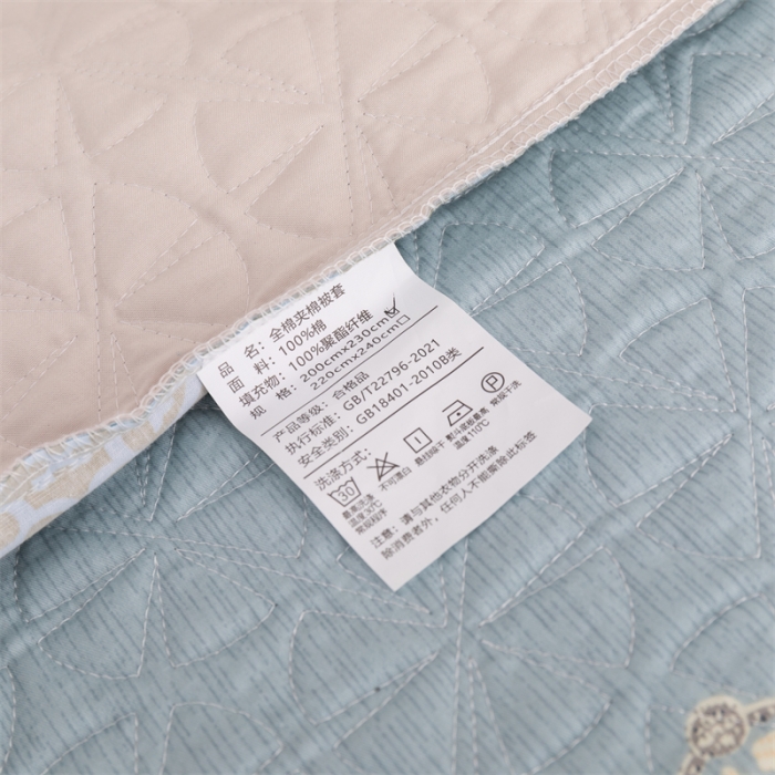 91家纺网 家纺一手货源 找家纺 优乐家纺 2023新款全棉印花绗绣2 四件套 爱西西里