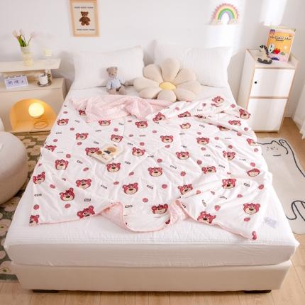 91家纺网 家纺一手货源 找家纺 坚果摄影 2023 春夏卡通风夏被样片