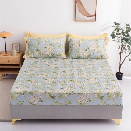 （总）优乐家纺 2023新款全棉印花绗绣系列2 单床笠