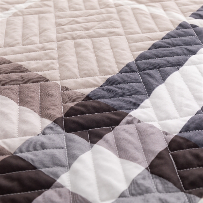 91家纺网 家纺一手货源 找家纺 优乐家纺 2023新款全棉印花绗绣系列2 单床笠 伯爵