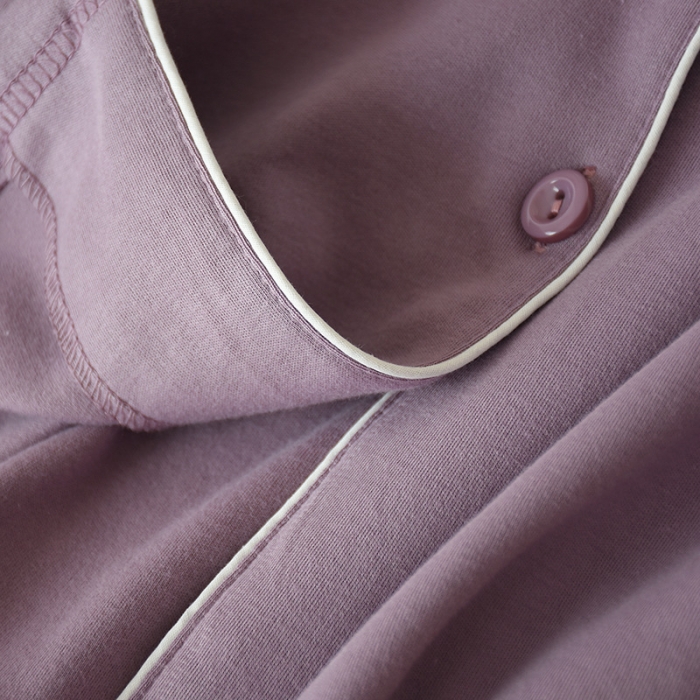 91家纺网 家纺一手货源 找家纺 总 洛兰沙 2023新款新款情侣棉居家服秋冬棉女睡衣男士睡衣家居服套装