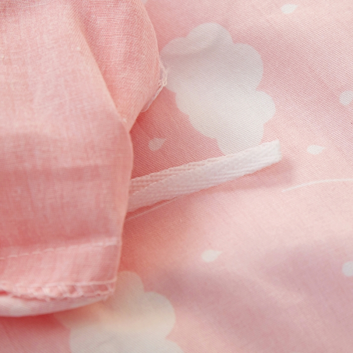 91家纺网 家纺一手货源 找家纺 钰伶 2025新款全棉简约12868印花纯棉四件套 小甜甜