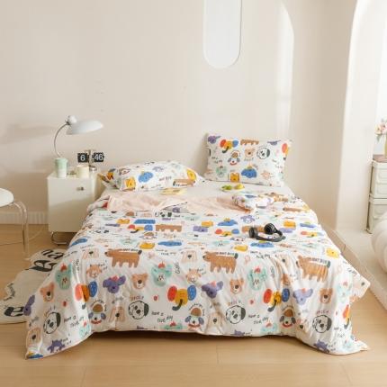 有货 2023新款元气波点针织大豆被 波点奇遇记