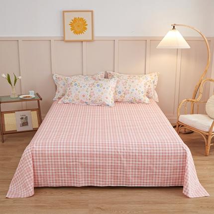 91家纺网 家纺一手货源 找家纺 （总）钰伶 2025新款全棉13372印花纯棉单床单