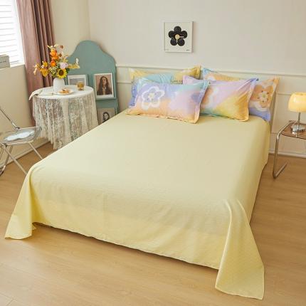 91家纺网 家纺一手货源 找家纺 （总）钰伶 2025新款全棉13372印花纯棉单床单