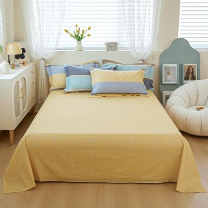 91家纺网 家纺一手货源 找家纺 （总）钰伶 2025新款全棉13372印花纯棉单床单