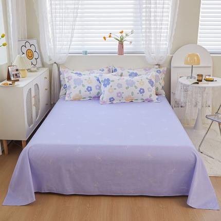 91家纺网 家纺一手货源 找家纺 （总）钰伶 2025新款全棉13372印花纯棉单床单