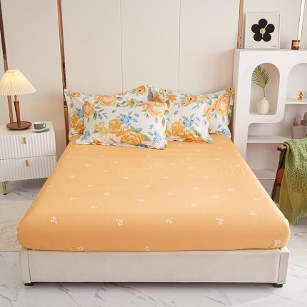 91家纺网 家纺一手货源 找家纺 （总）钰伶 2025新款全棉13372印花纯棉单床笠