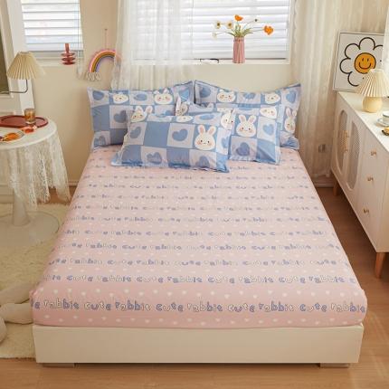 91家纺网 家纺一手货源 找家纺 （总）钰伶 2025新款全棉13372印花纯棉单床笠