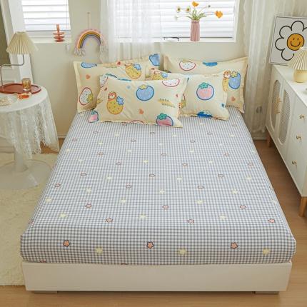 91家纺网 家纺一手货源 找家纺 （总）钰伶 2025新款全棉13372印花纯棉单床笠