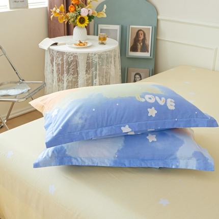 91家纺网 家纺一手货源 找家纺 （总）钰伶 2025新款全棉13372印花纯棉单枕套