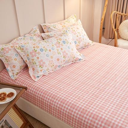 91家纺网 家纺一手货源 找家纺 （总）钰伶 2025新款全棉13372印花纯棉单枕套