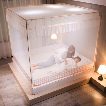 91家纺网 家纺一手货源 找家纺 （清仓）原价145元现价100（清仓）（总）防摔坐床蚊帐