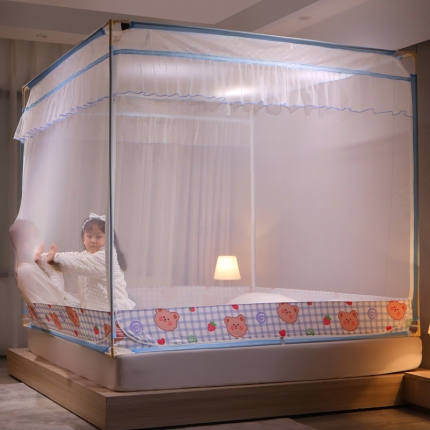 91家纺网 家纺一手货源 找家纺 （清仓）原价145元现价100（清仓）（总）防摔坐床蚊帐