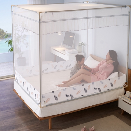 91家纺网 家纺一手货源 找家纺 （清仓）原价145元现价100（清仓）（总）防摔坐床蚊帐