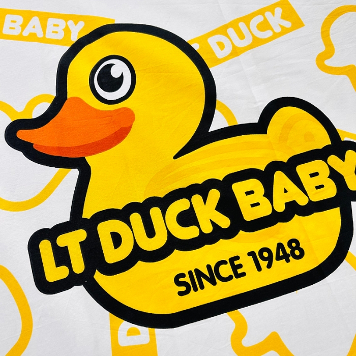 91家纺网 家纺一手货源 找家纺 小虾米 2023新款上下铺小黄鸭系列全棉床笠（可定制） 航帆启航