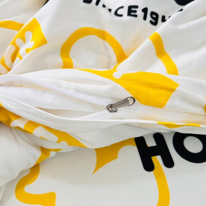 91家纺网 家纺一手货源 找家纺 （总）小虾米 2023新款上下铺小黄鸭系列全棉被套