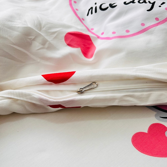 91家纺网 家纺一手货源 找家纺 小虾米 2023新款卡通系列全棉被套 黛西公主