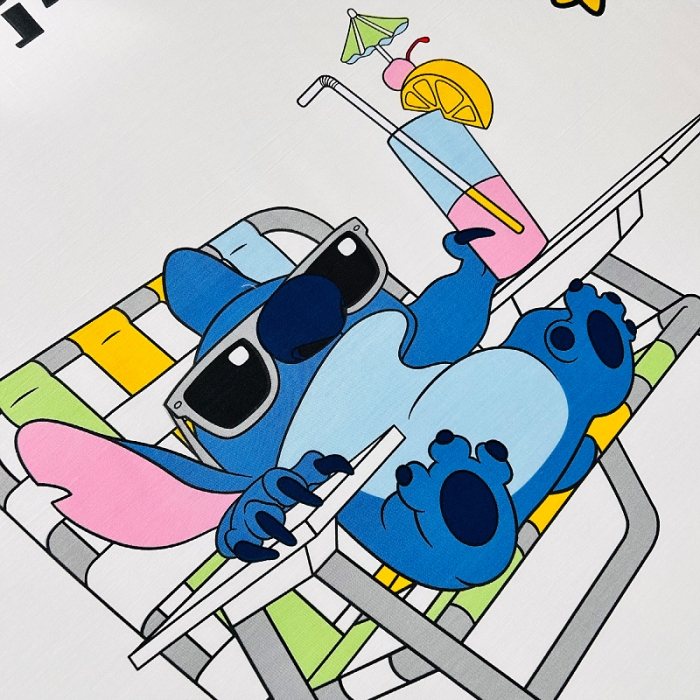 91家纺网 家纺一手货源 找家纺 小虾米 2023新款卡通系列全棉床笠（可定制） 摇滚史迪仔