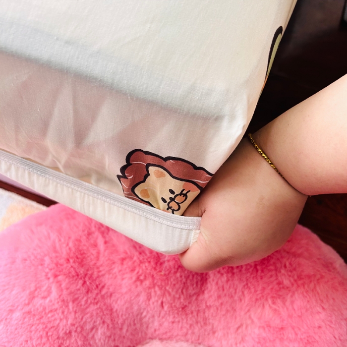 91家纺网 家纺一手货源 找家纺 小虾米 2023新款卡通系列全棉床笠（可定制） 野餐派对