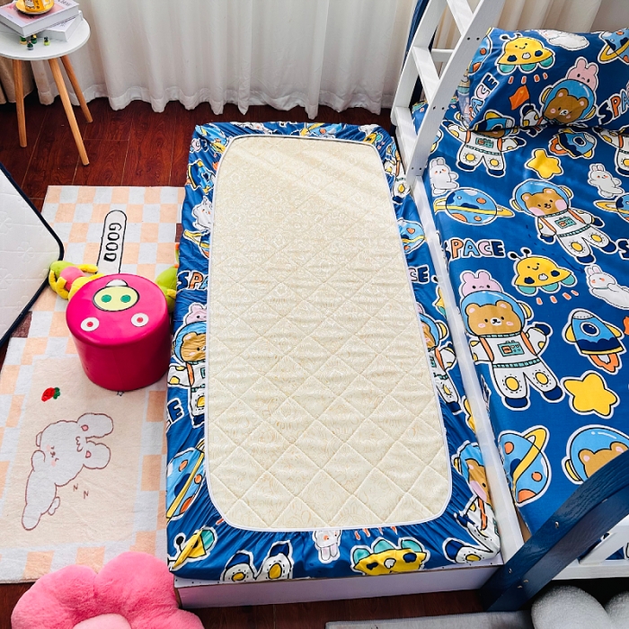 91家纺网 家纺一手货源 找家纺 小虾米 2023新款卡通系列全棉床笠（可定制） 宇宙空间站