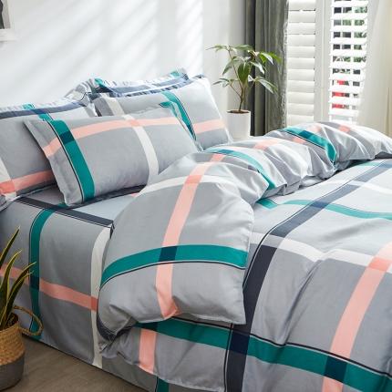 91家纺网 家纺一手货源 找家纺 仟人梦 2024新款直播爆款植物羊绒四件套单被套 AA威乐尼