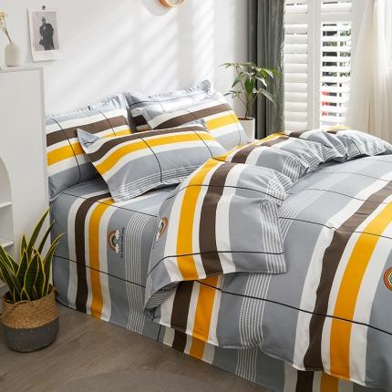 91家纺网 家纺一手货源 找家纺 仟人梦 2024新款直播爆款植物羊绒四件套单被套 彩色心情