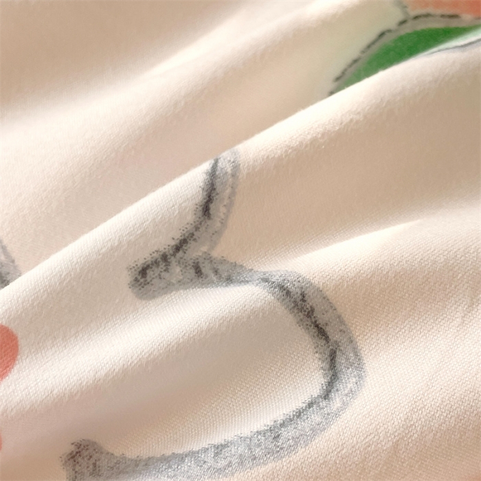 91家纺网 家纺一手货源 找家纺 仟人梦 2024新款直播爆款植物羊绒四件套单被套 AB果之恋