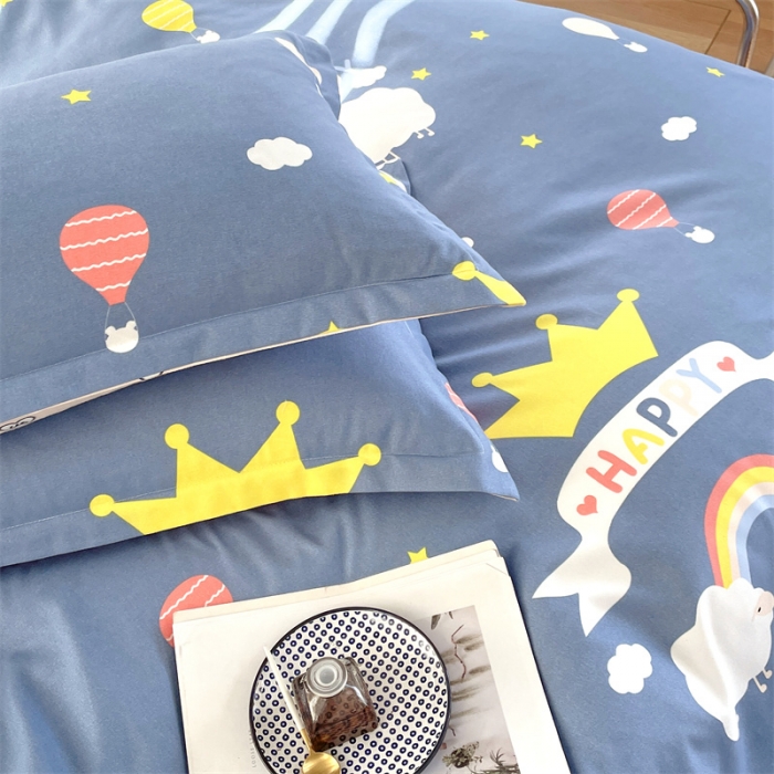 91家纺网 家纺一手货源 找家纺 仟人梦 2024新款直播爆款植物羊绒四件套单被套 AB微梦时光