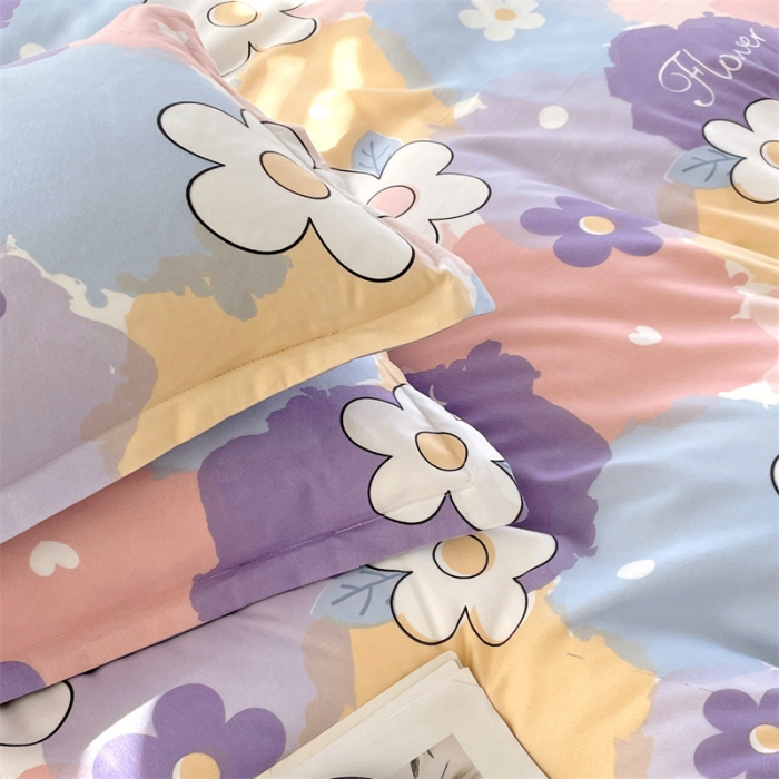 91家纺网 家纺一手货源 找家纺 仟人梦 2024新款直播爆款植物羊绒四件套单被套 AB渲染