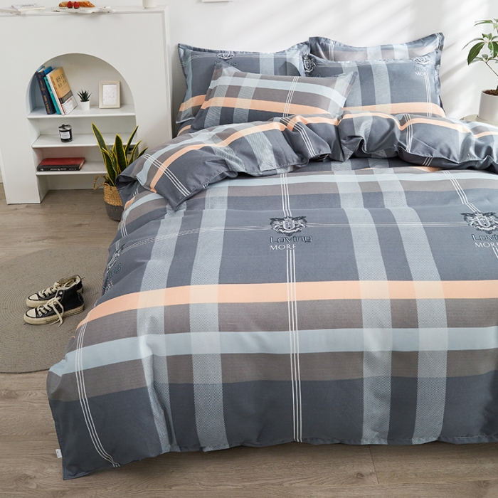 91家纺网 家纺一手货源 找家纺 仟人梦 2024新款直播爆款植物羊绒四件套单被套 AA巴比伦