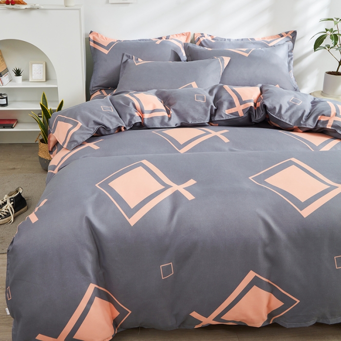 91家纺网 家纺一手货源 找家纺 仟人梦 2024新款直播爆款植物羊绒四件套单被套 AA迪安娜