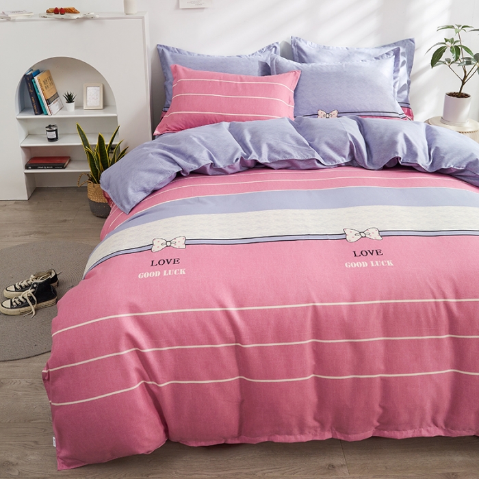 91家纺网 家纺一手货源 找家纺 仟人梦 2024新款直播爆款植物羊绒四件套单被套 AA蝴蝶结