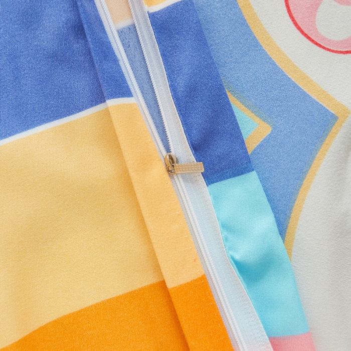 91家纺网 家纺一手货源 找家纺 仟人梦 2024新款直播爆款植物羊绒四件套单被套 AA欢乐小熊